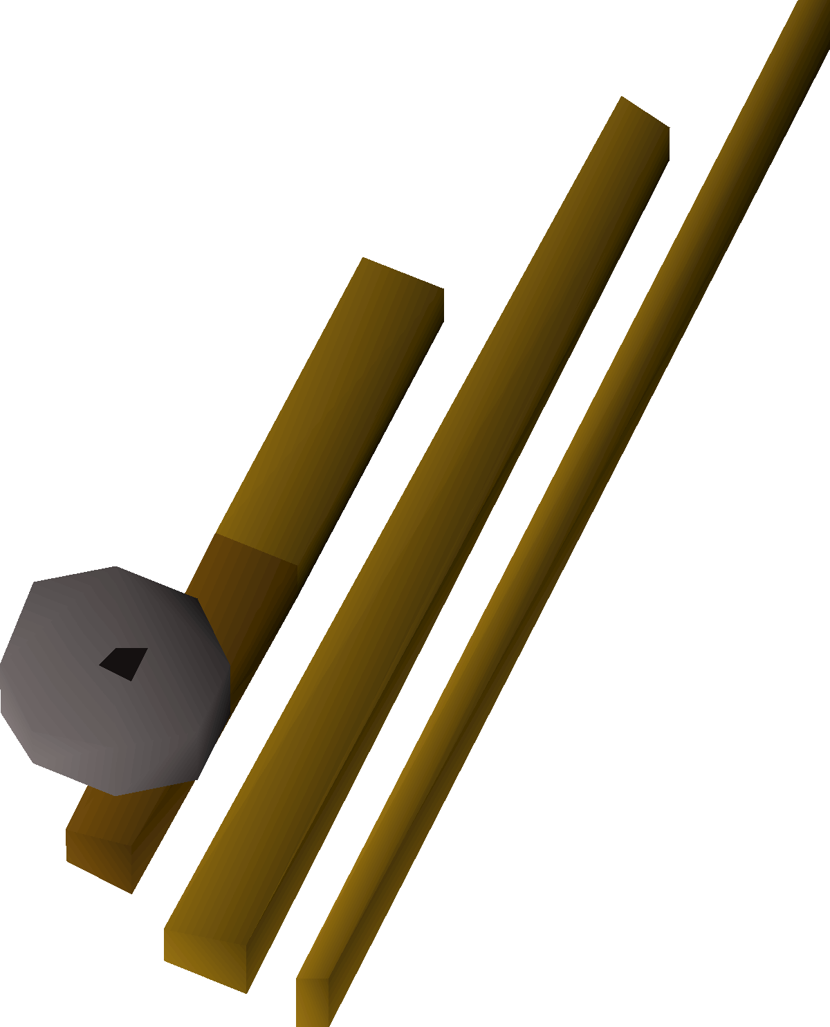 Oily fishing rod