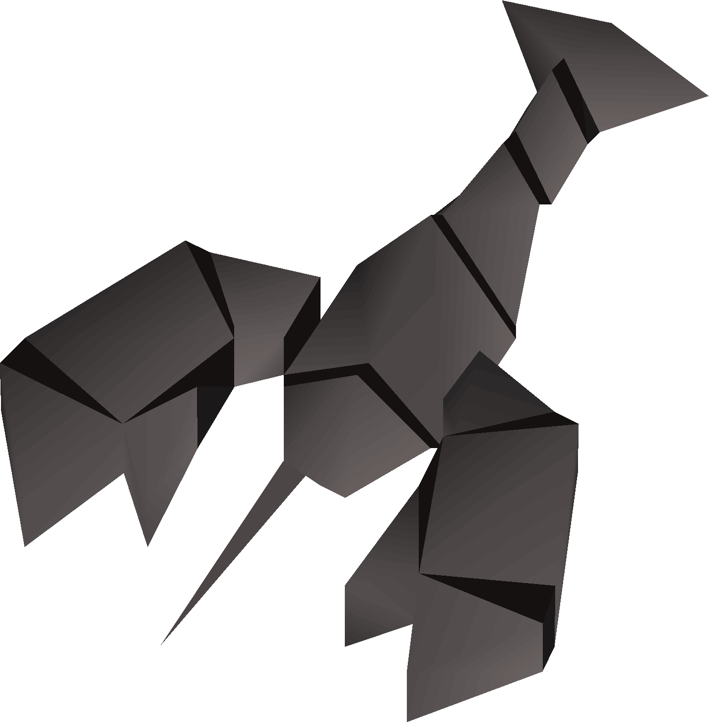 Rare black lobster