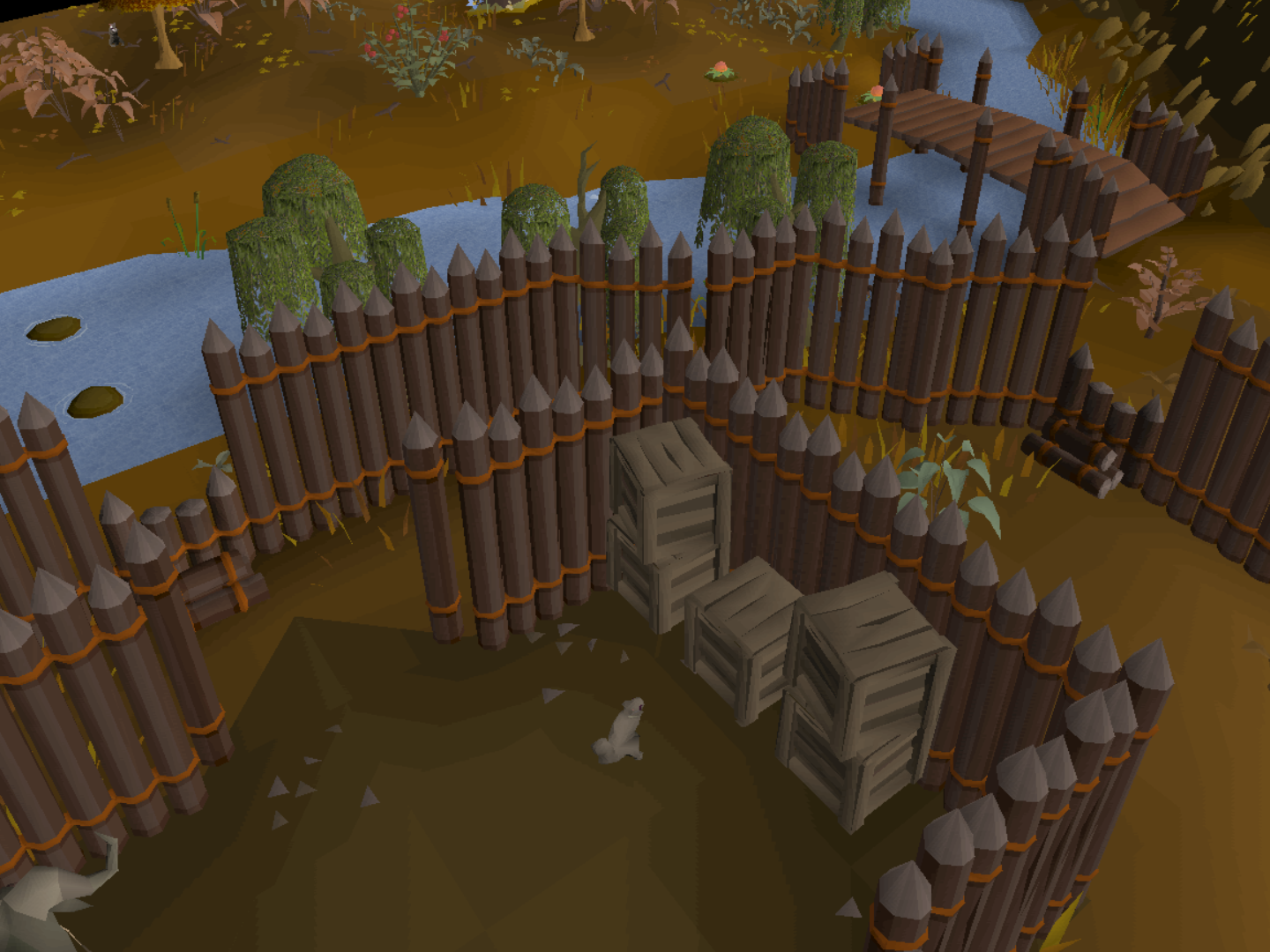 Broken wall (Nemus Retreat)