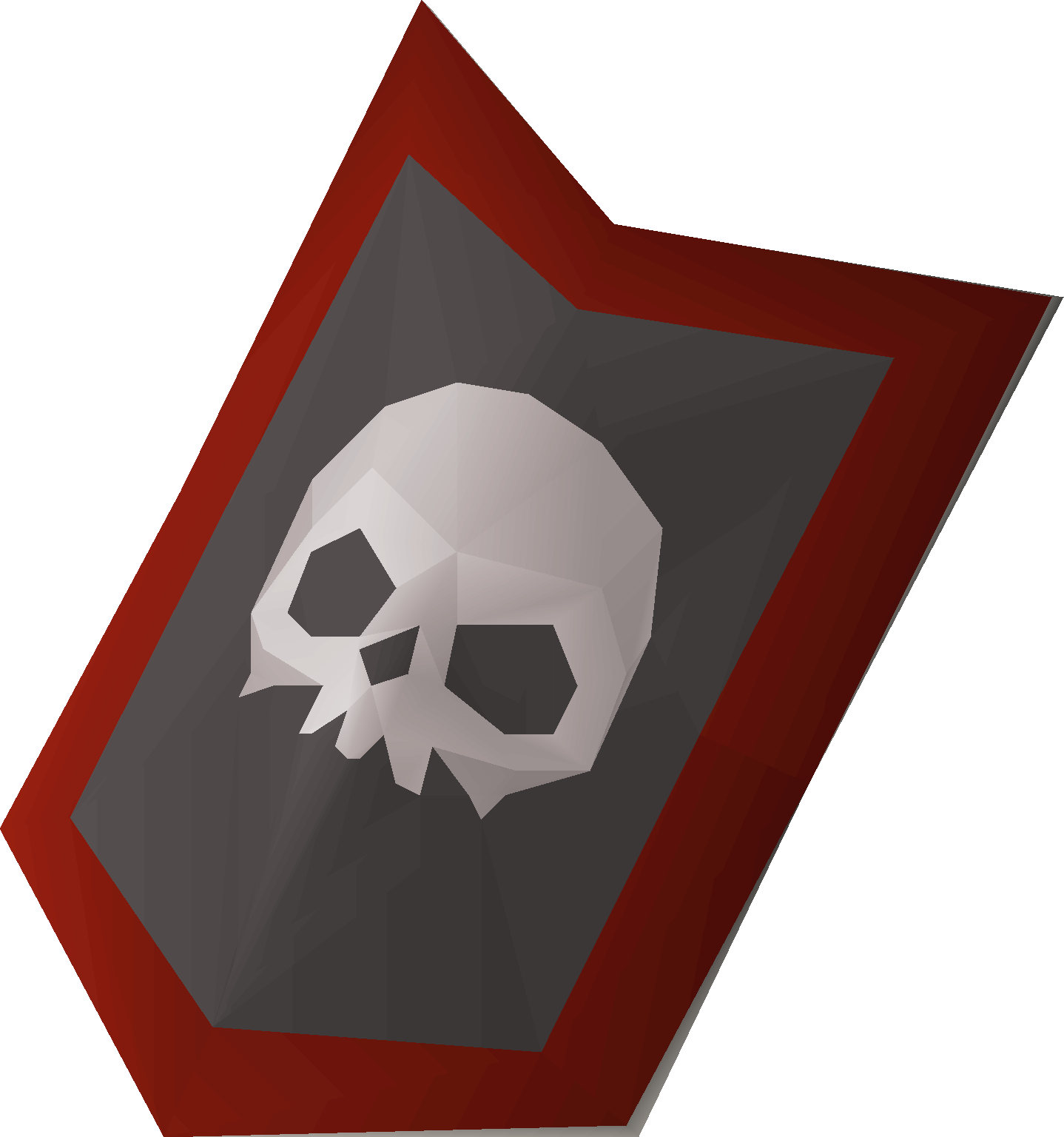 Rune kiteshield (Skull)