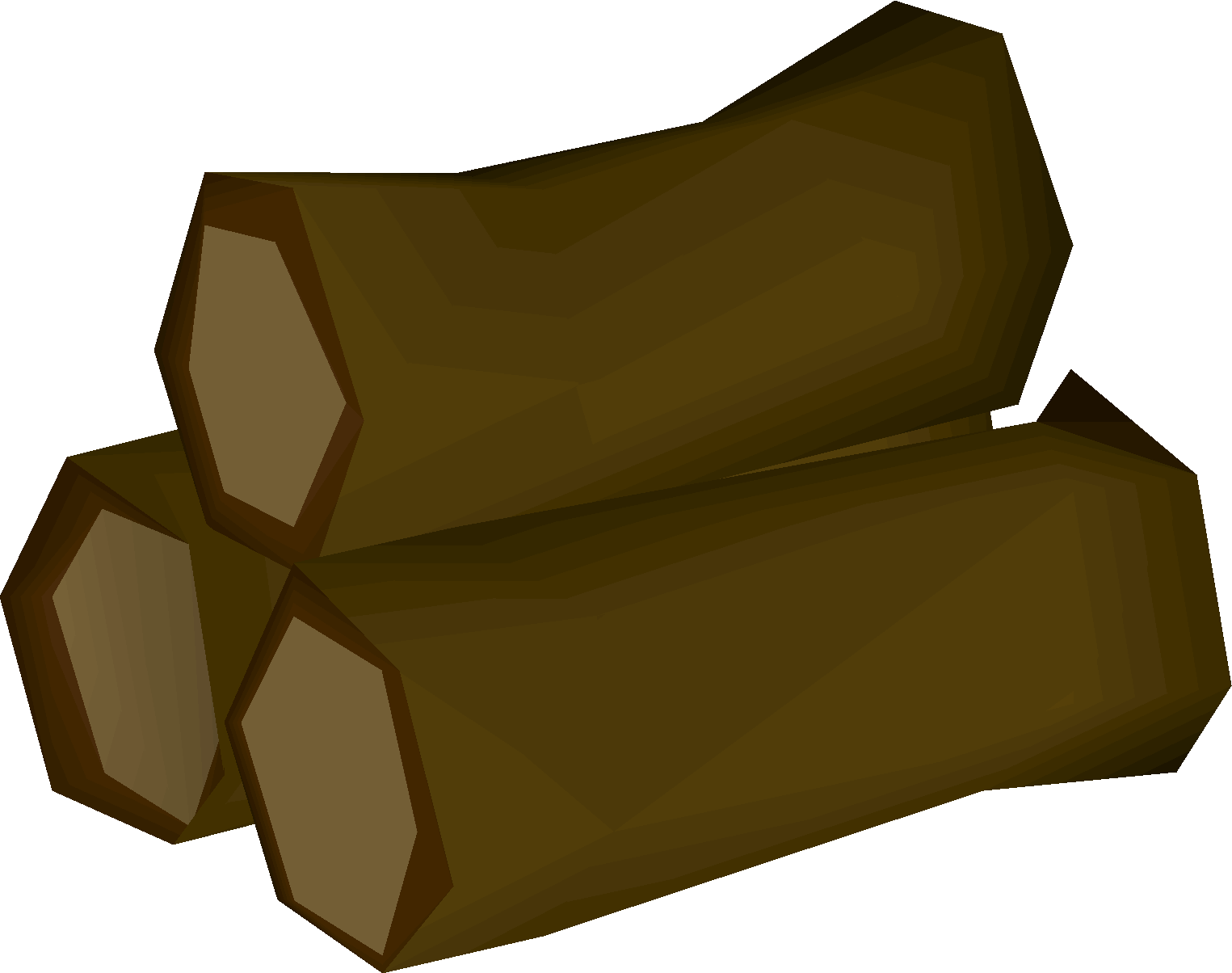 Sap-treated yew logs