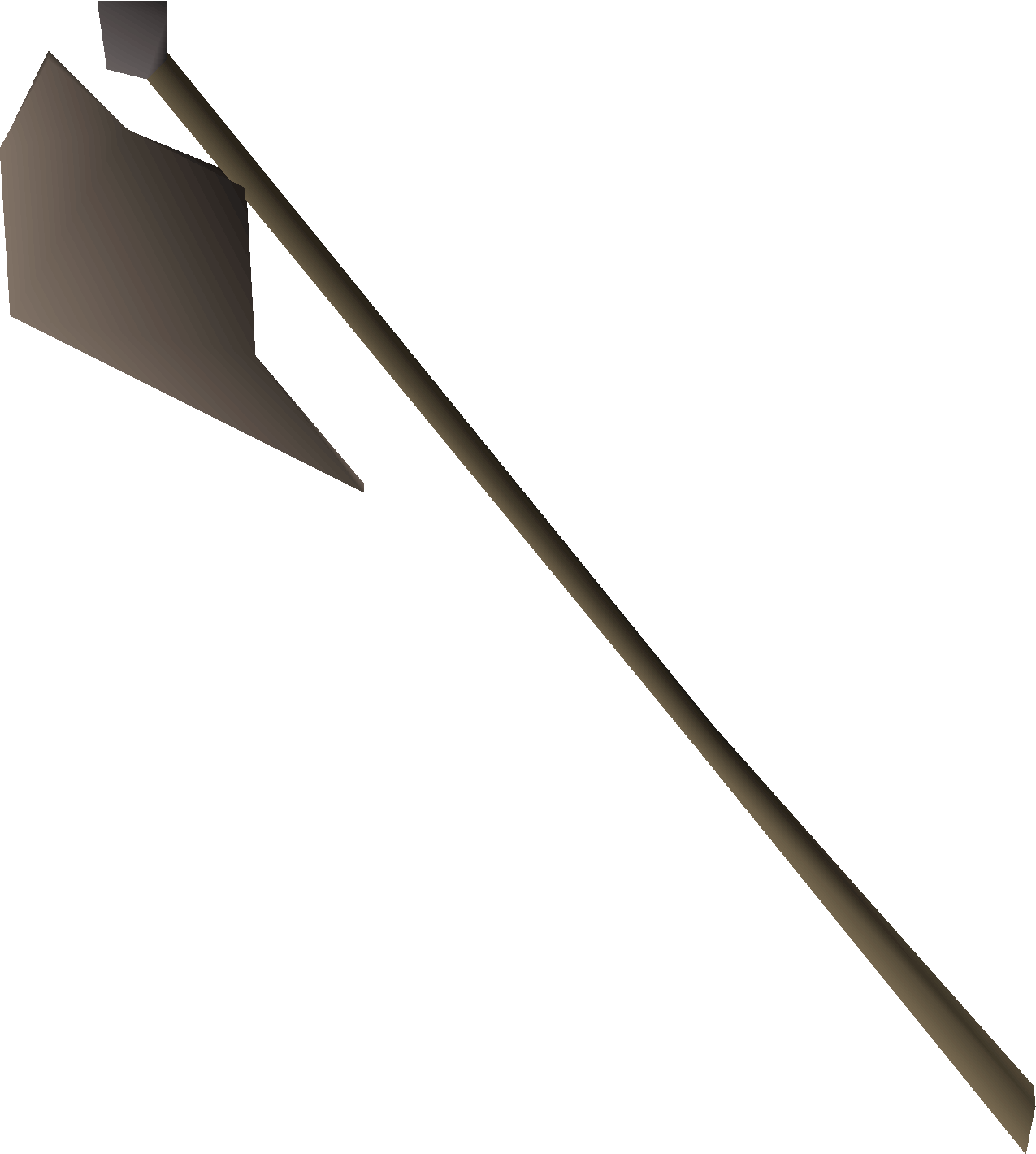 Tarnished halberd