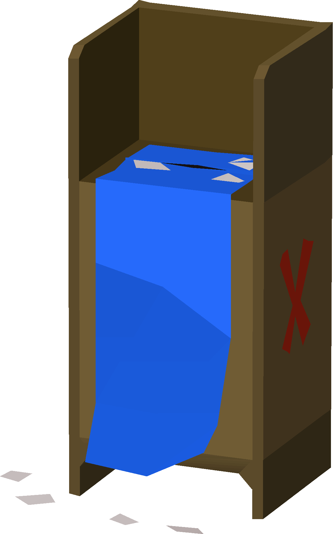 Poll booth