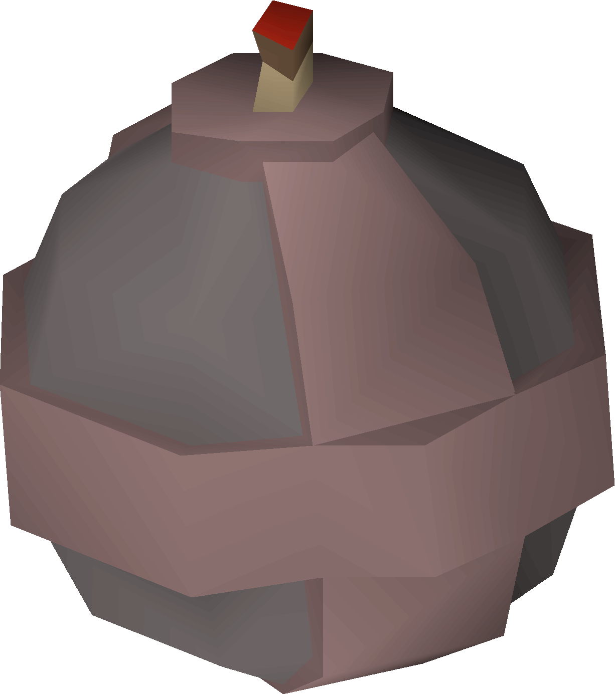 Iron incendiary cannonball