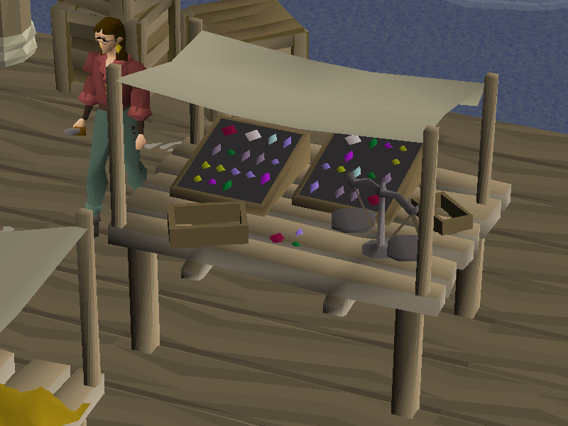 Port Roberts Gem Stall