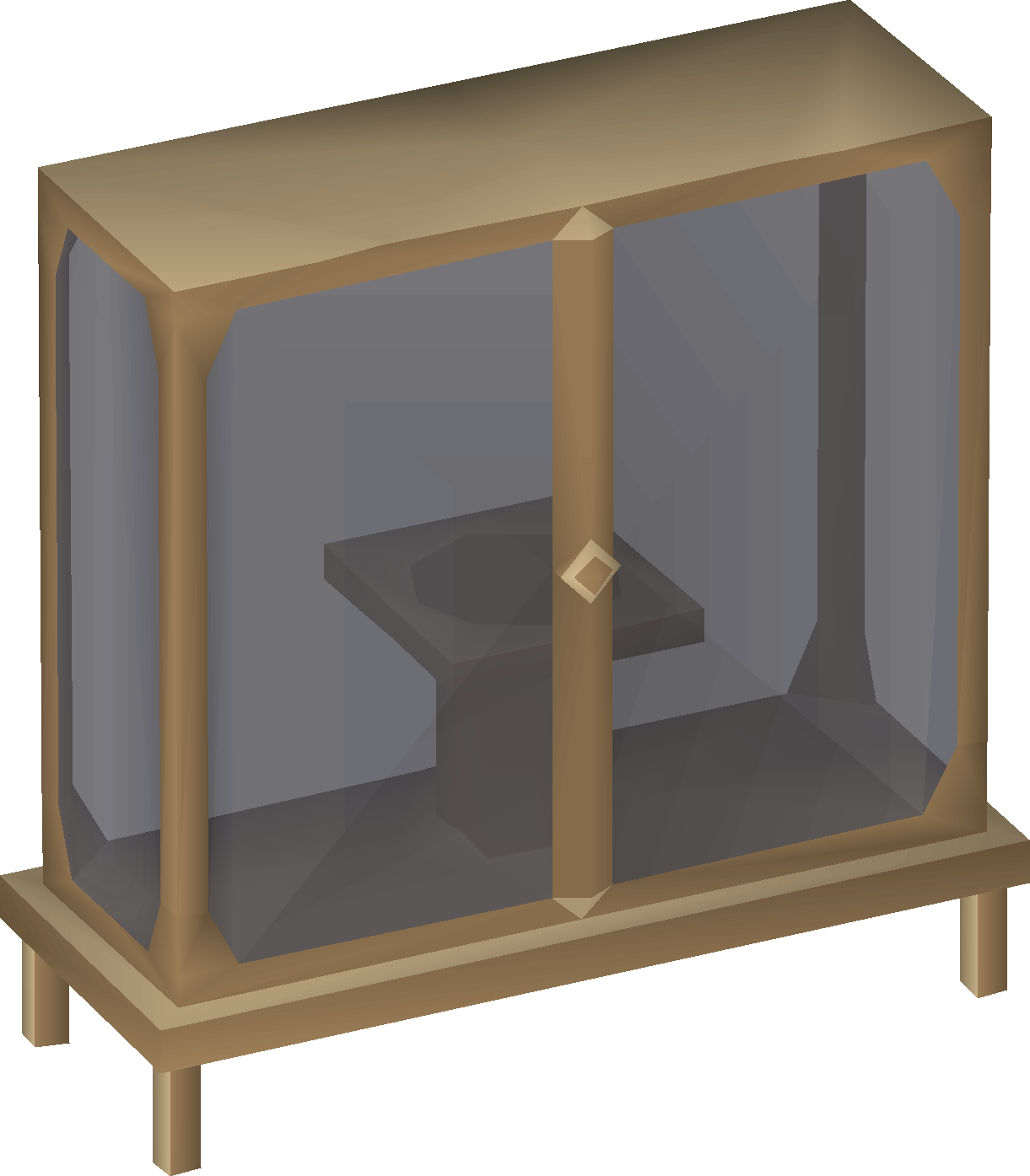 Oak trophy case (interface item)