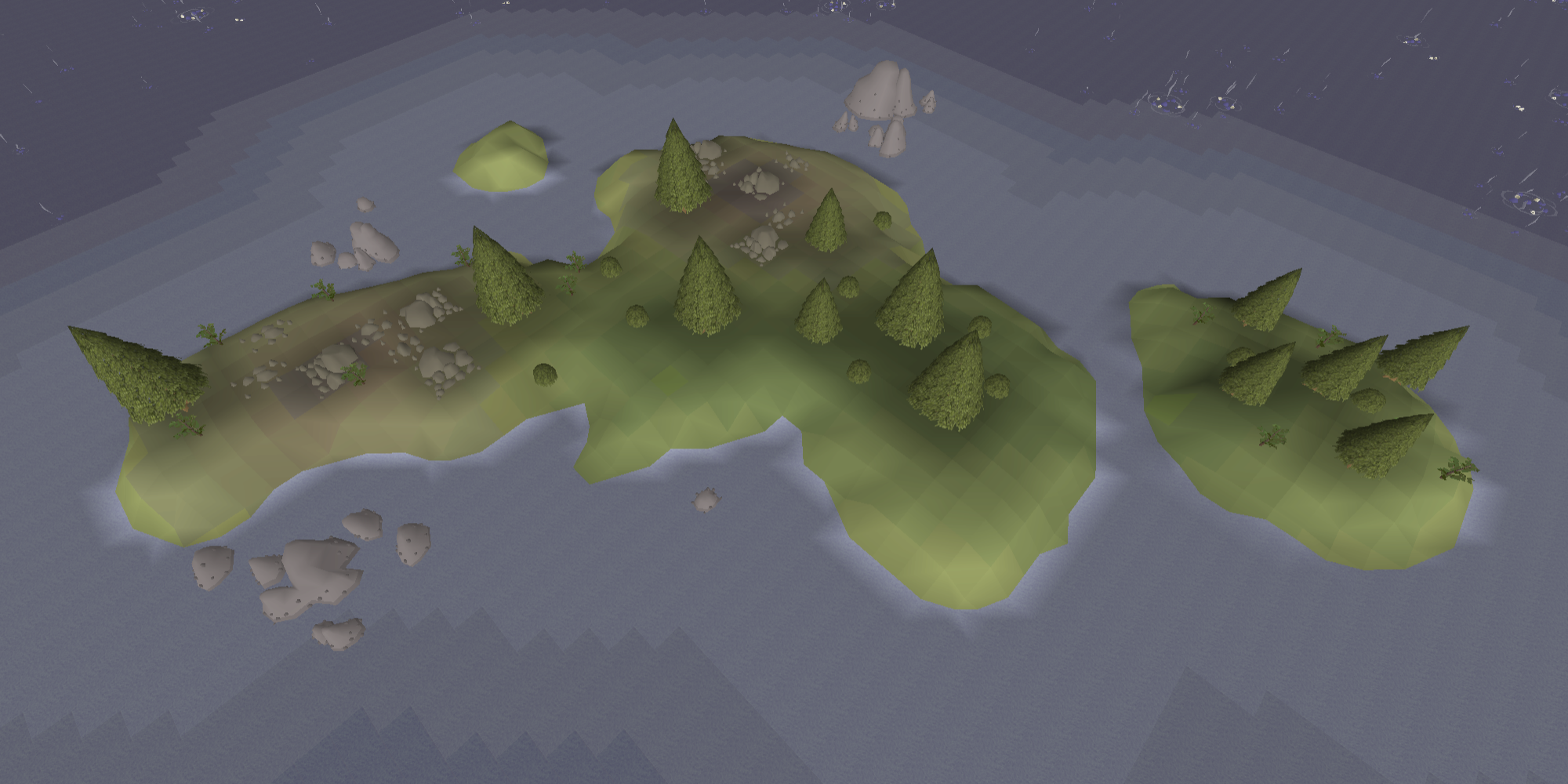 Unnamed island (south-west of the Tar Swamp)