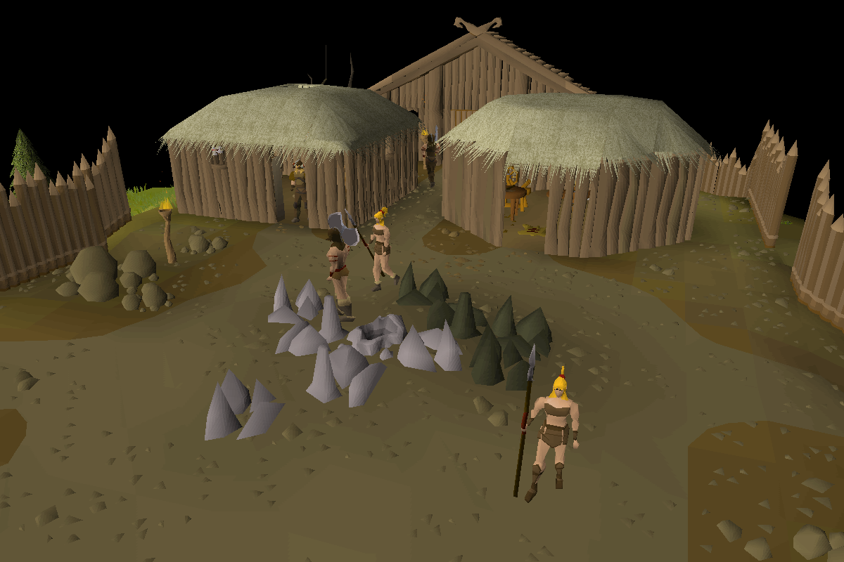 Barbarian Village mine
