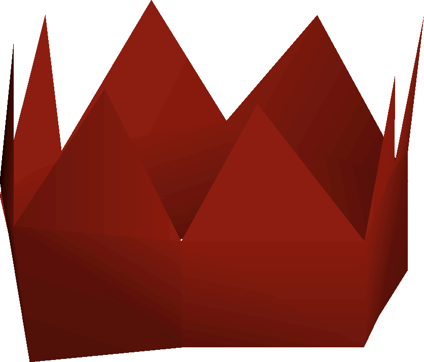 Red paper hat