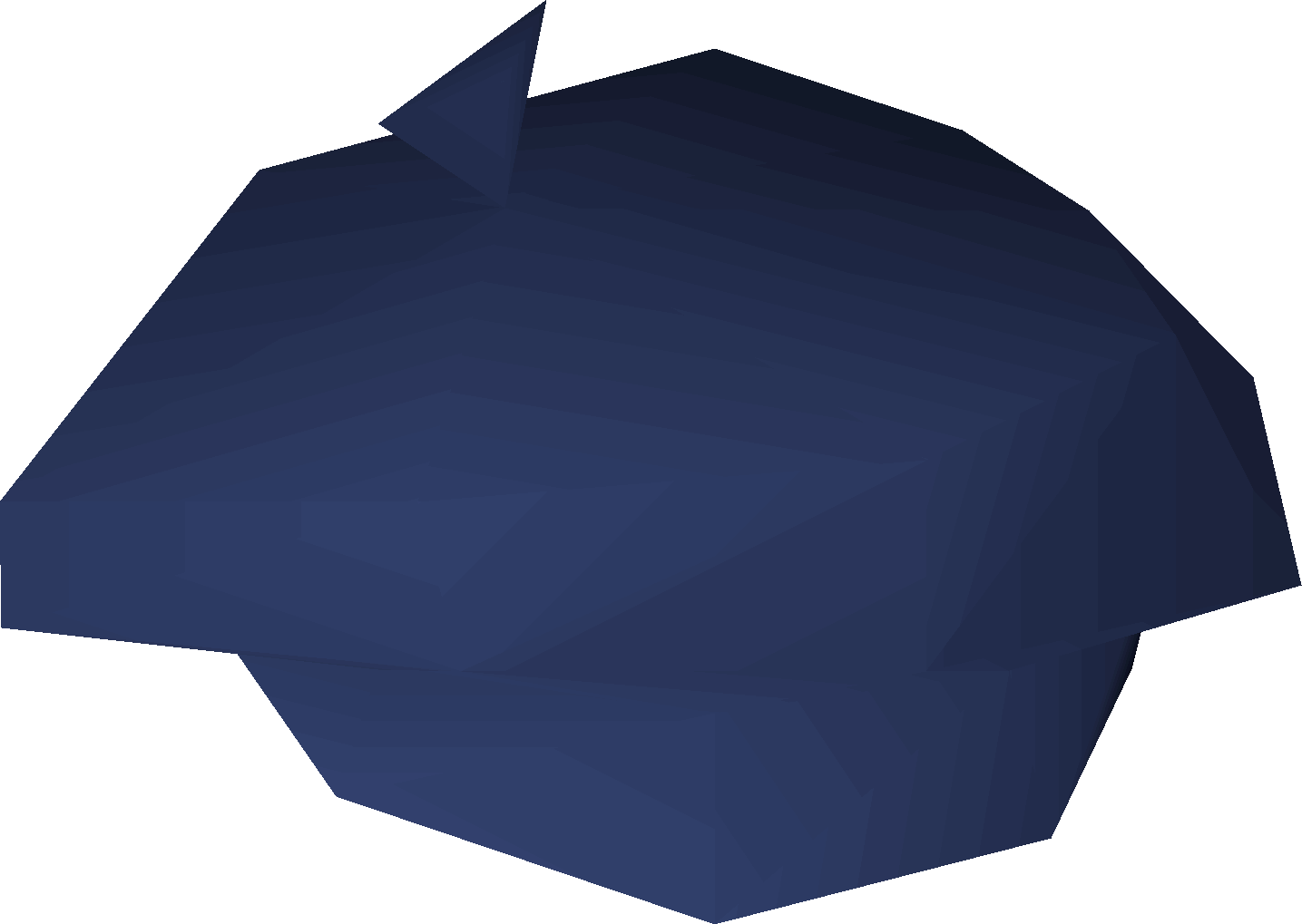 Blue beret