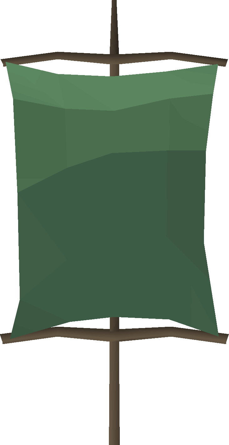 Green banner