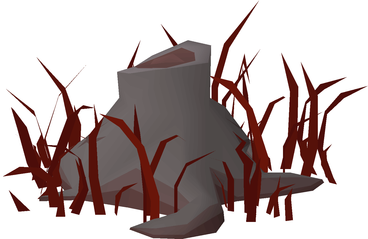 Darkwood tree stump