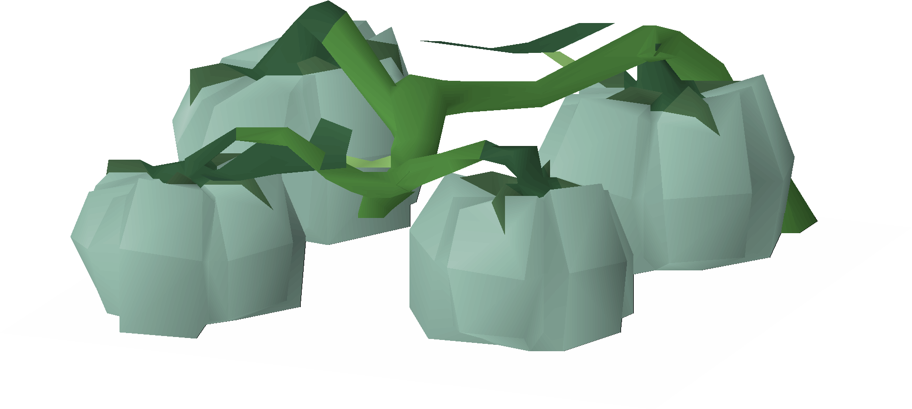 Powder grey pumpkins (2024 Halloween event)