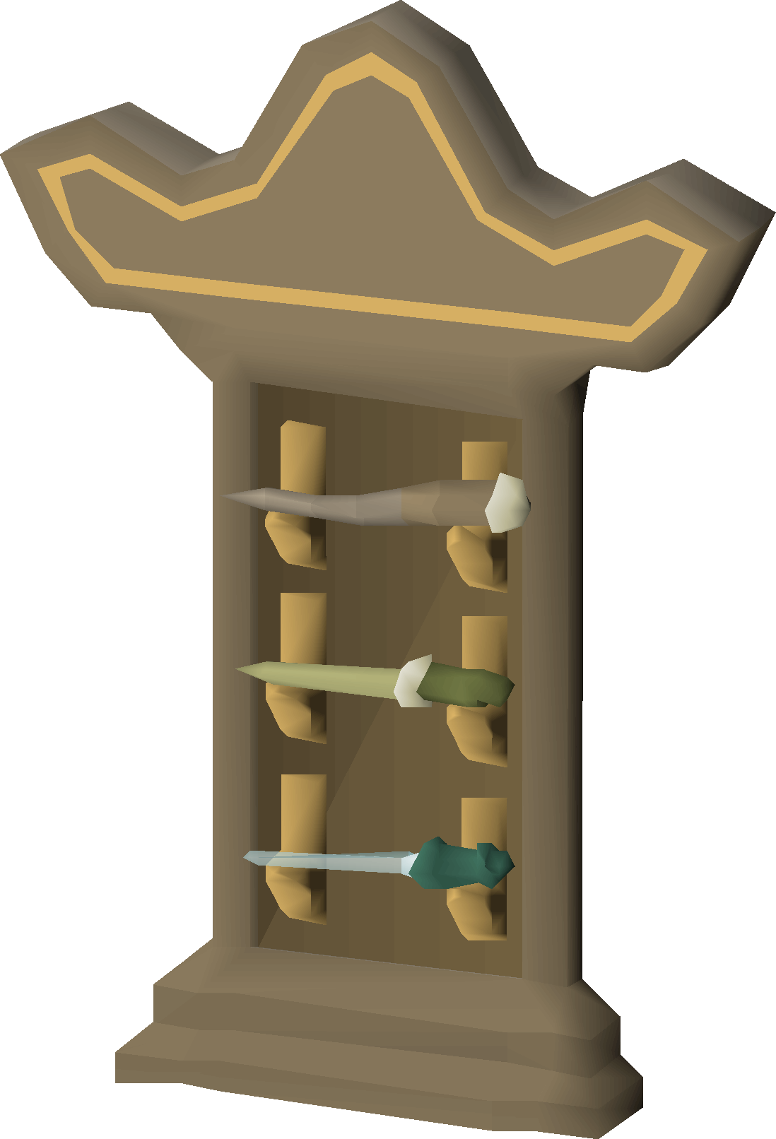 Wand rack