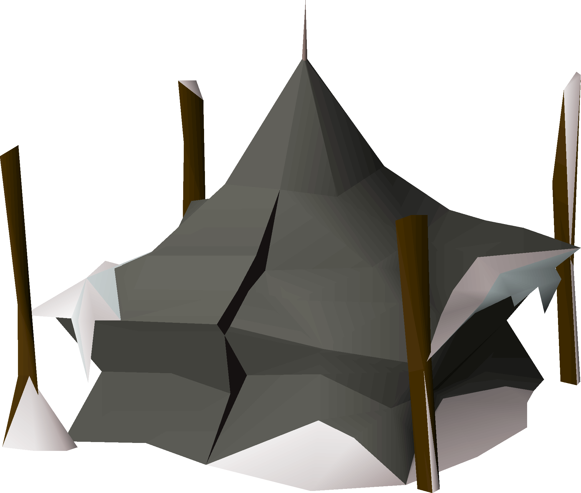 A shabby tent