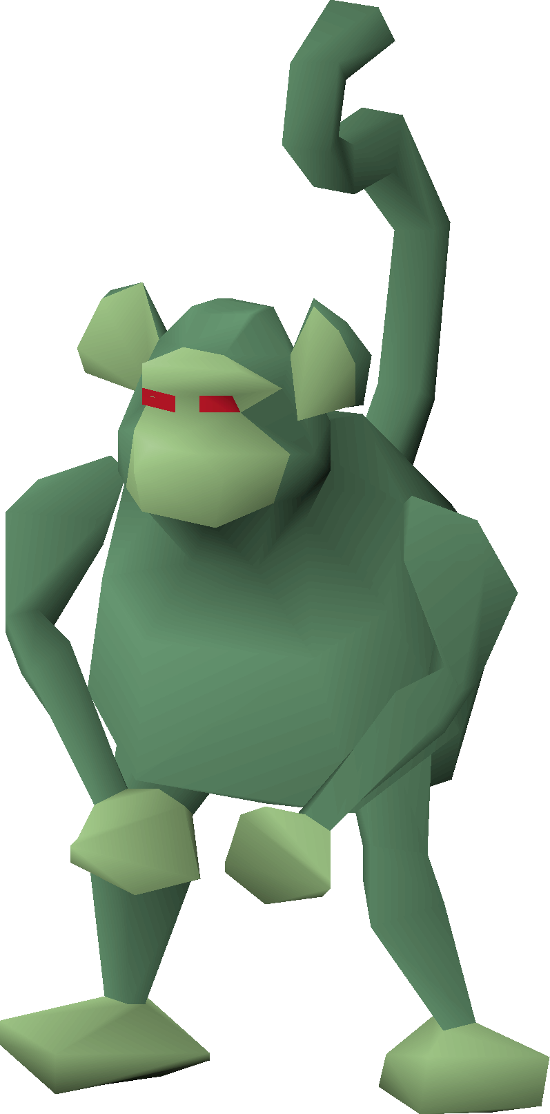 Large zombie monkey