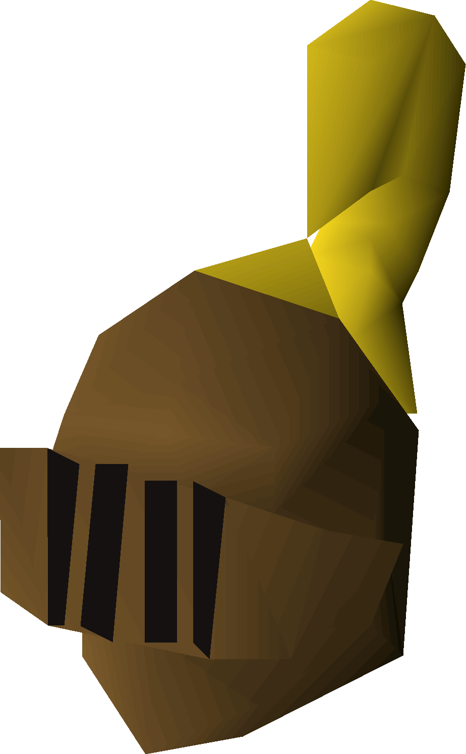 Steel heraldic helm (Money)