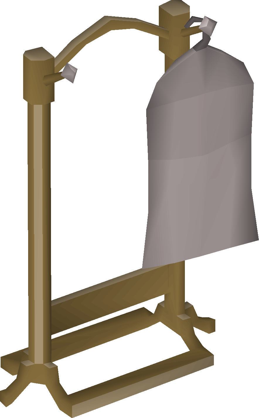 Teak cape rack (interface item)