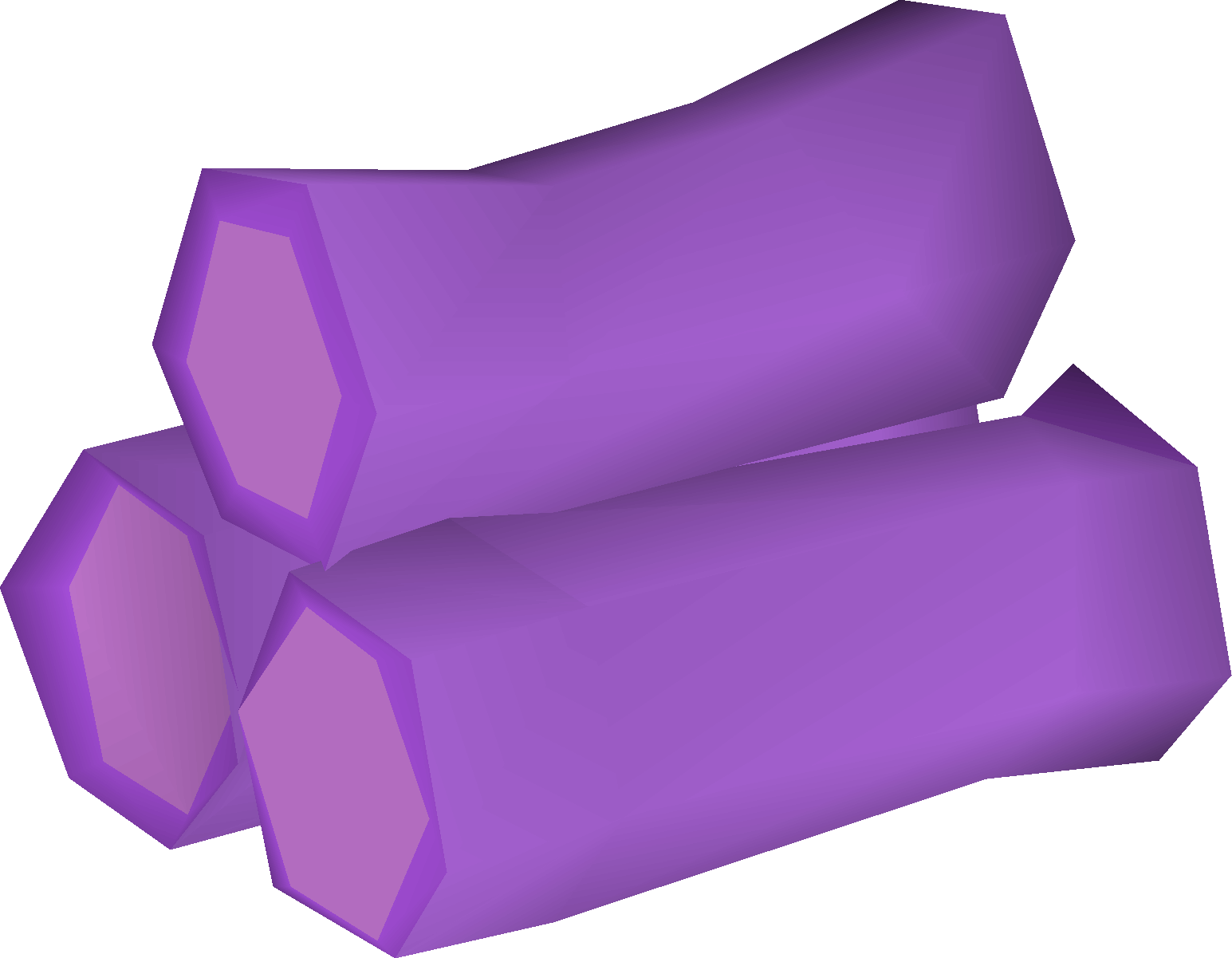 Purple logs