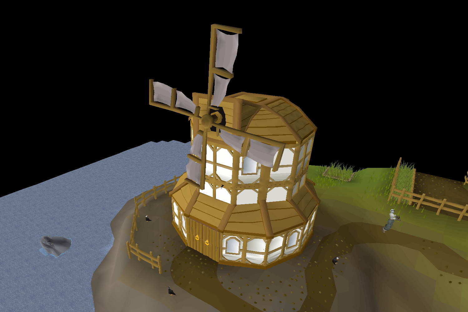 Harmony Island windmill