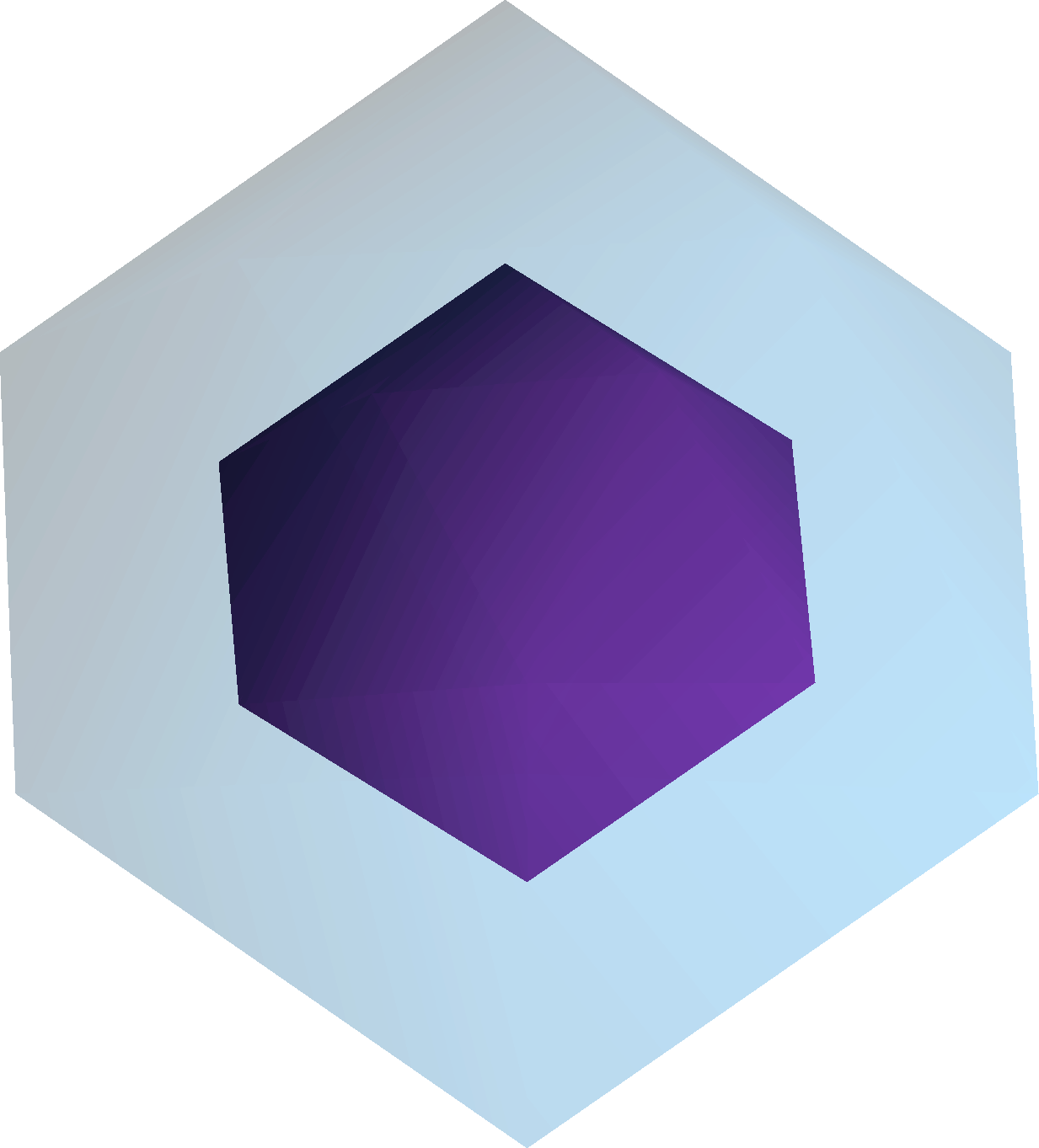Inert locator orb
