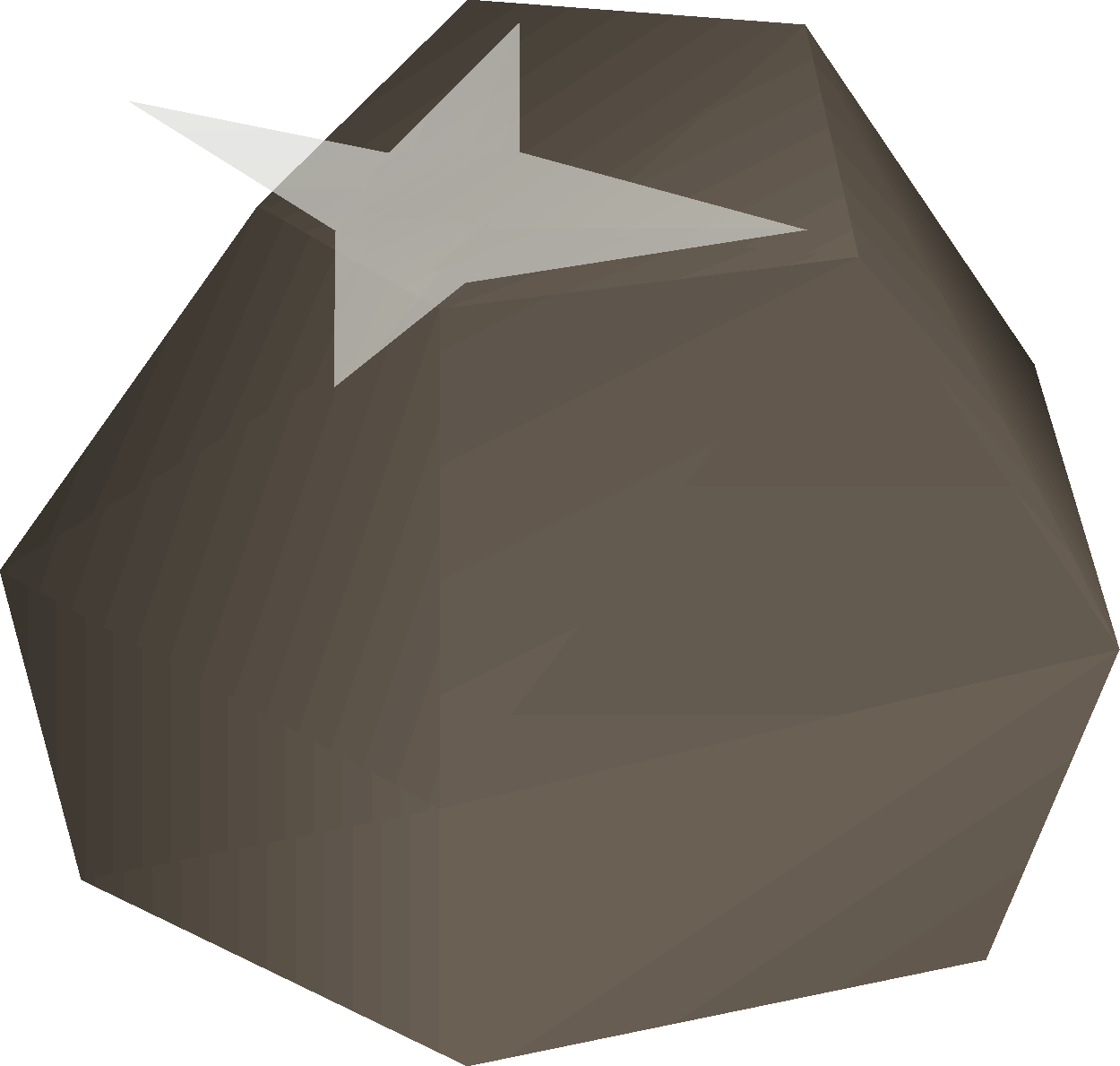 Polishing rock