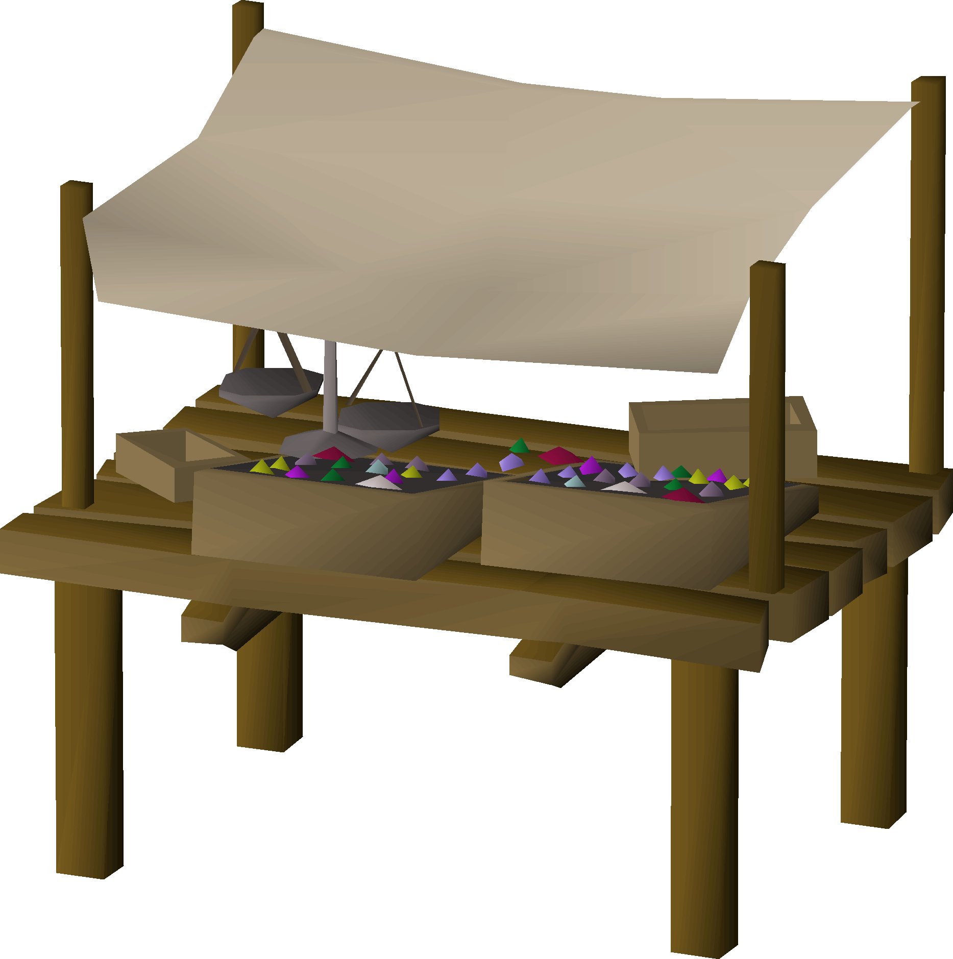 Gem stall