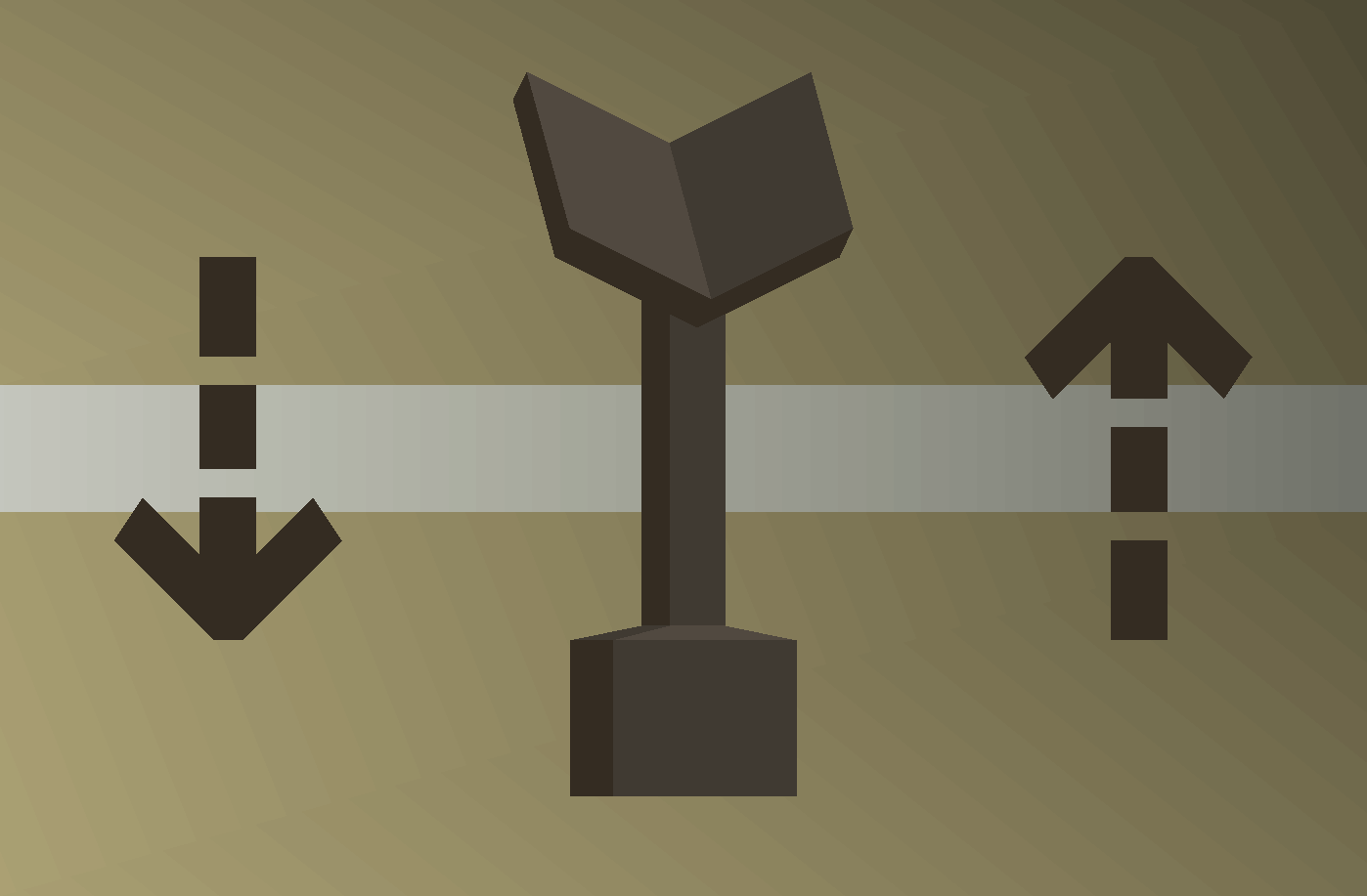 Oak lectern (flatpack)