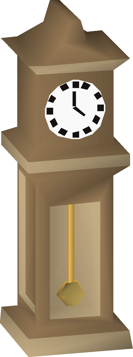 Oak clock (interface item)