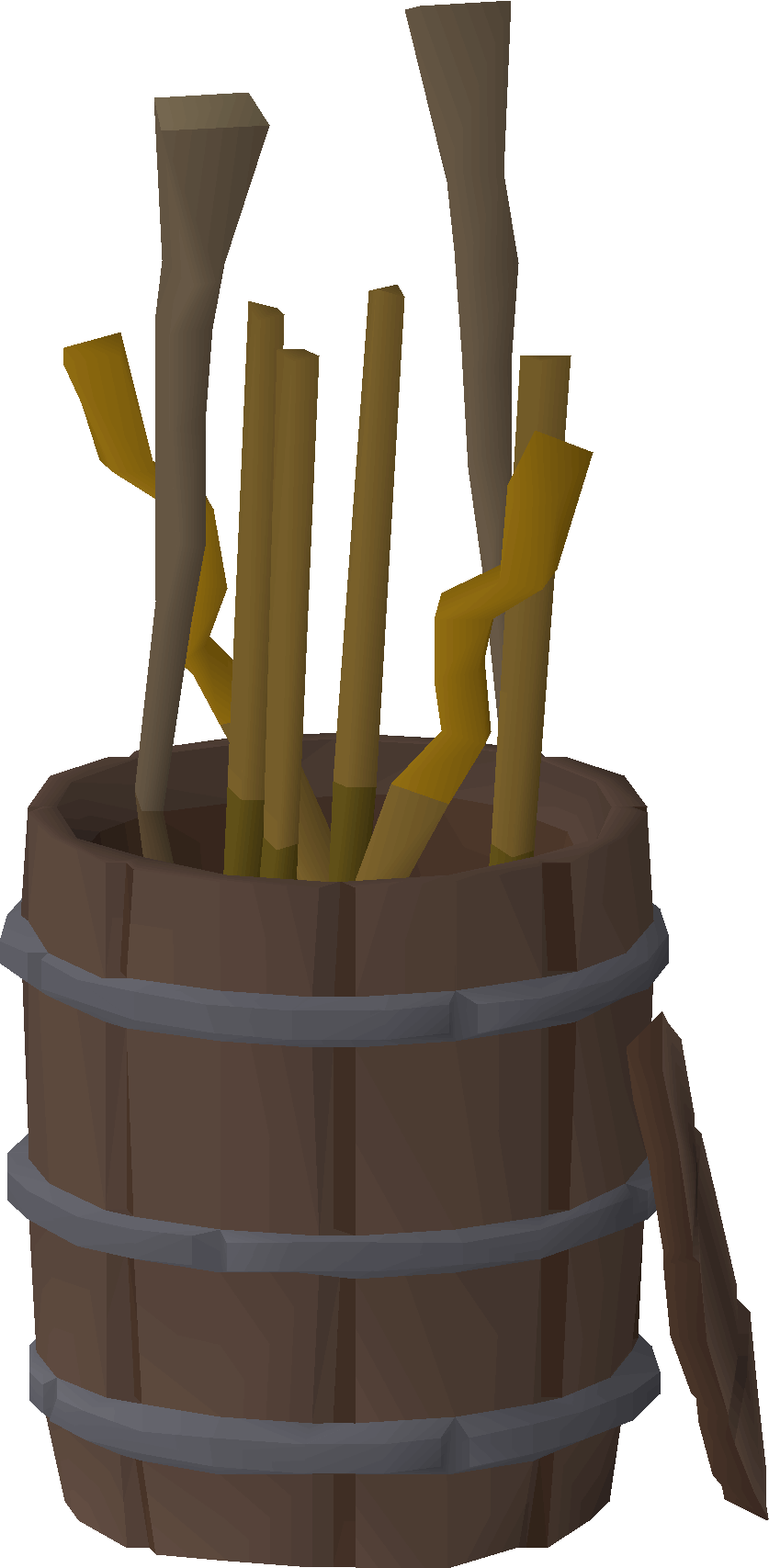 Barrel of halberd poles