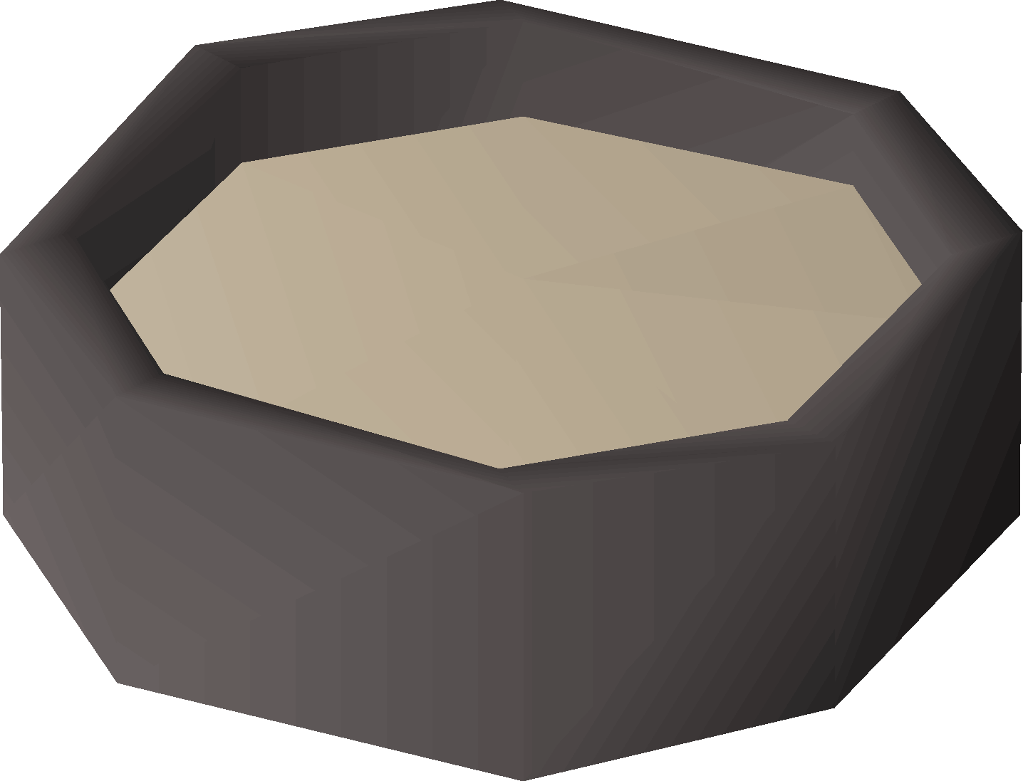 Uncooked cake
