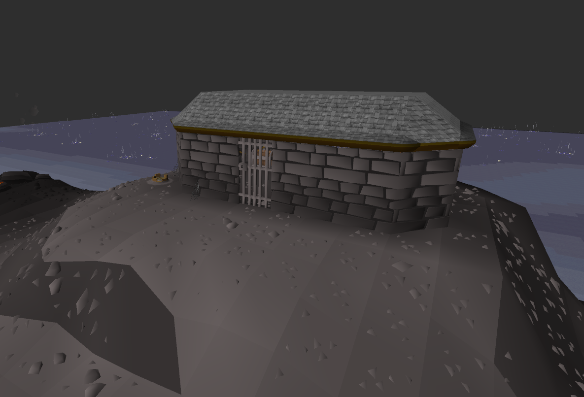 Magic axe hut