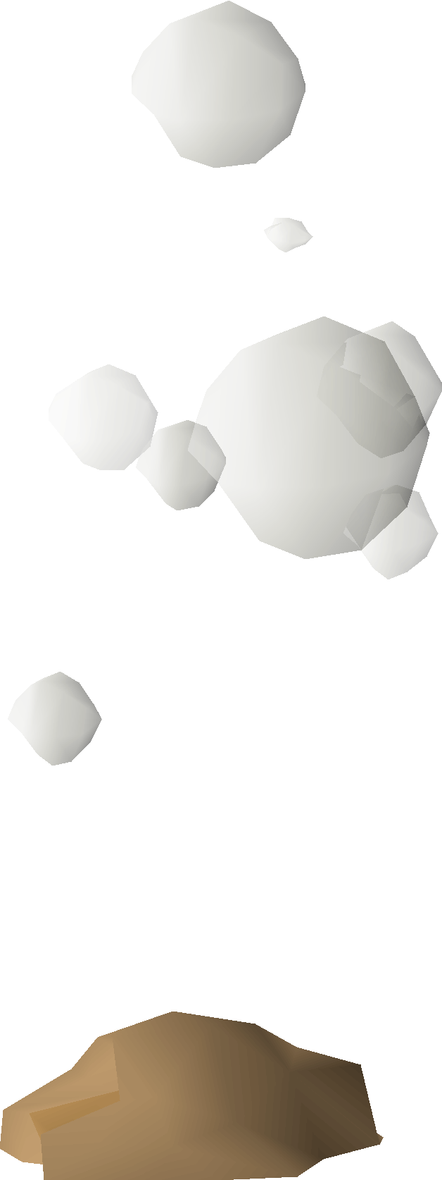 Rocks (granite, gas)