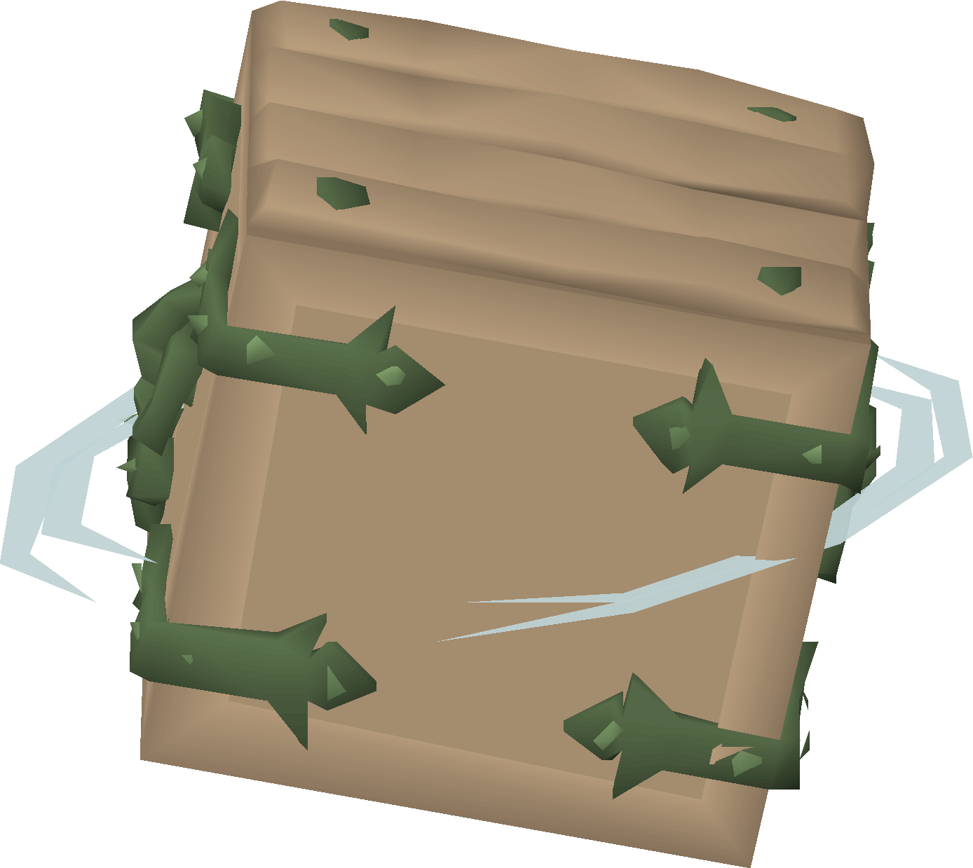Lost camphor crate