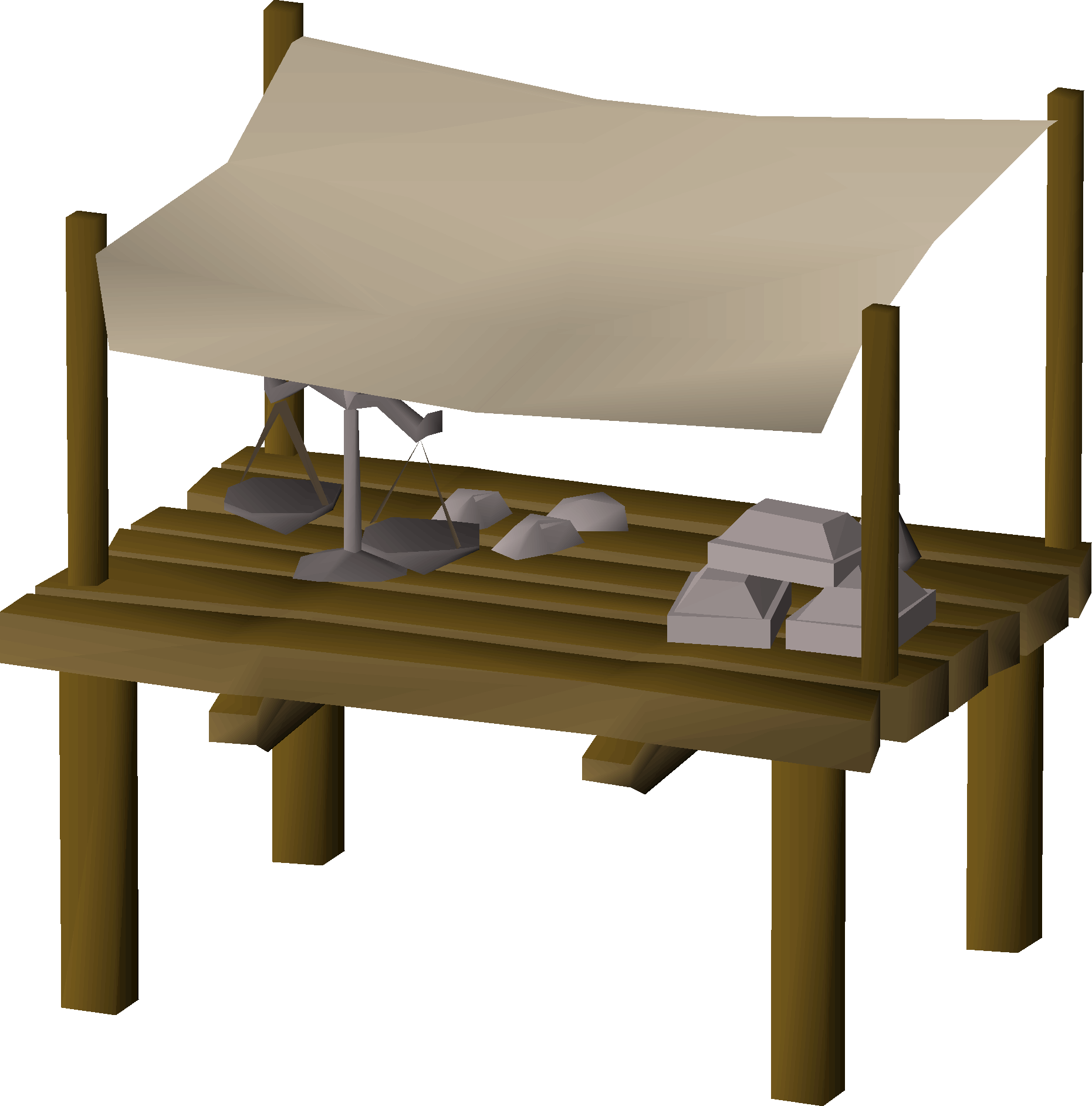 Silver stall