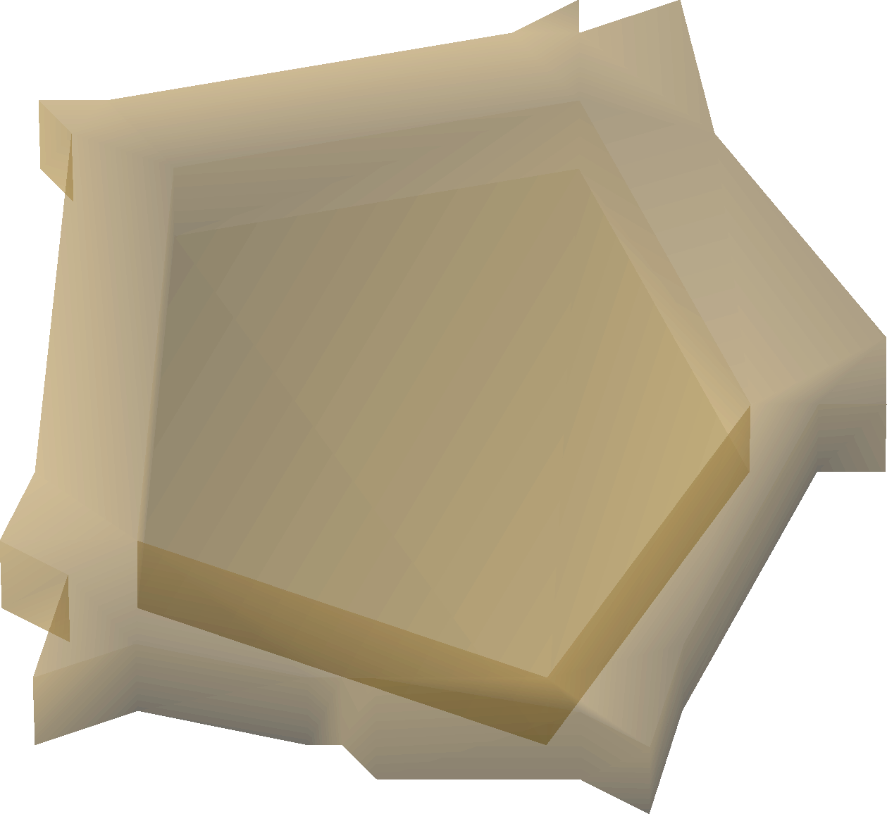 Orange pentagon