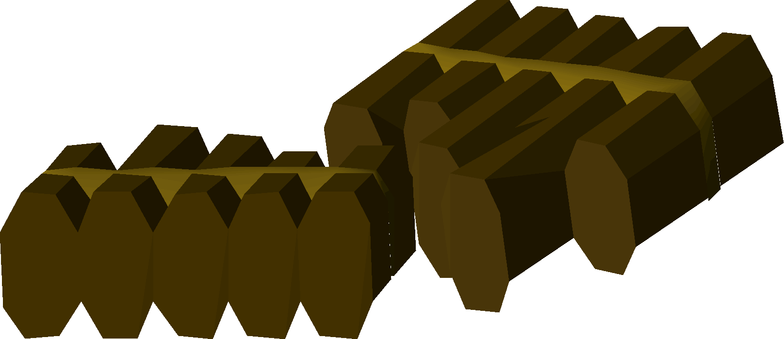 Broken log raft