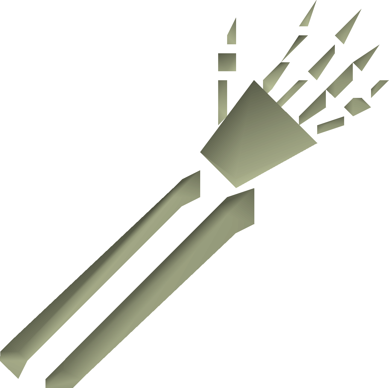 Small fossilised limbs