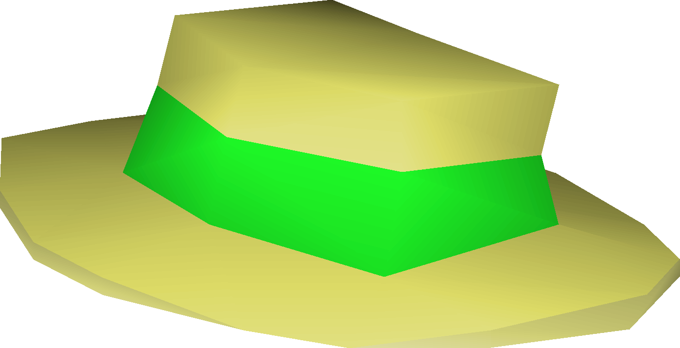 Green boater