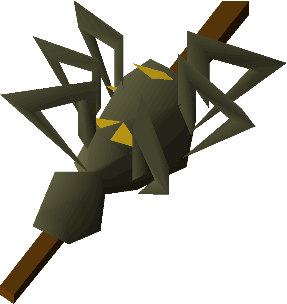 Spider on shaft (burnt)