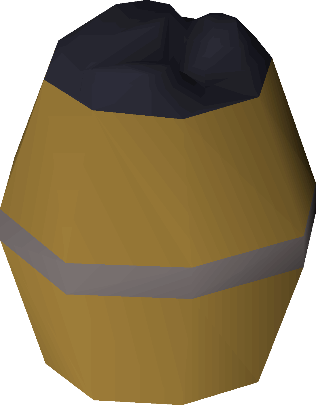 Barrel of coal tar