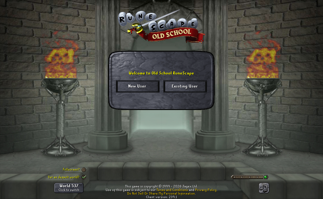 Main Menu