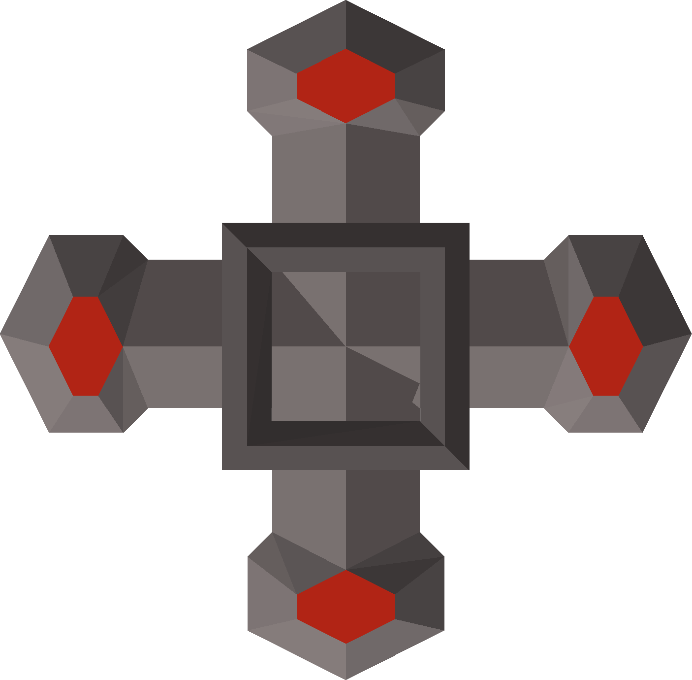 Gilded cross