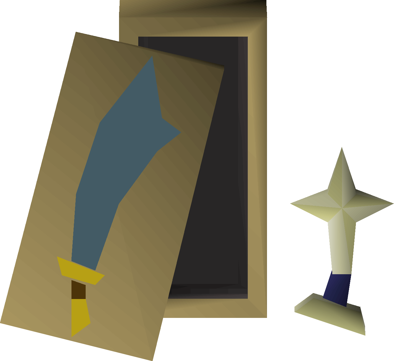 Rune scimitar ornament kit (saradomin)