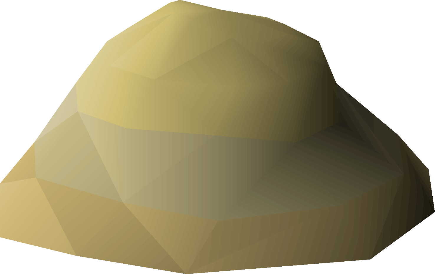 Volcanic sulphur (rock)