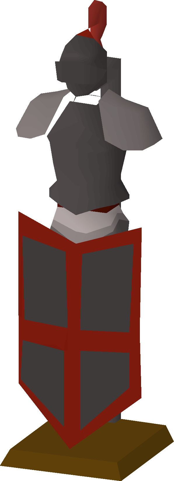 Suit of armour (black and red)