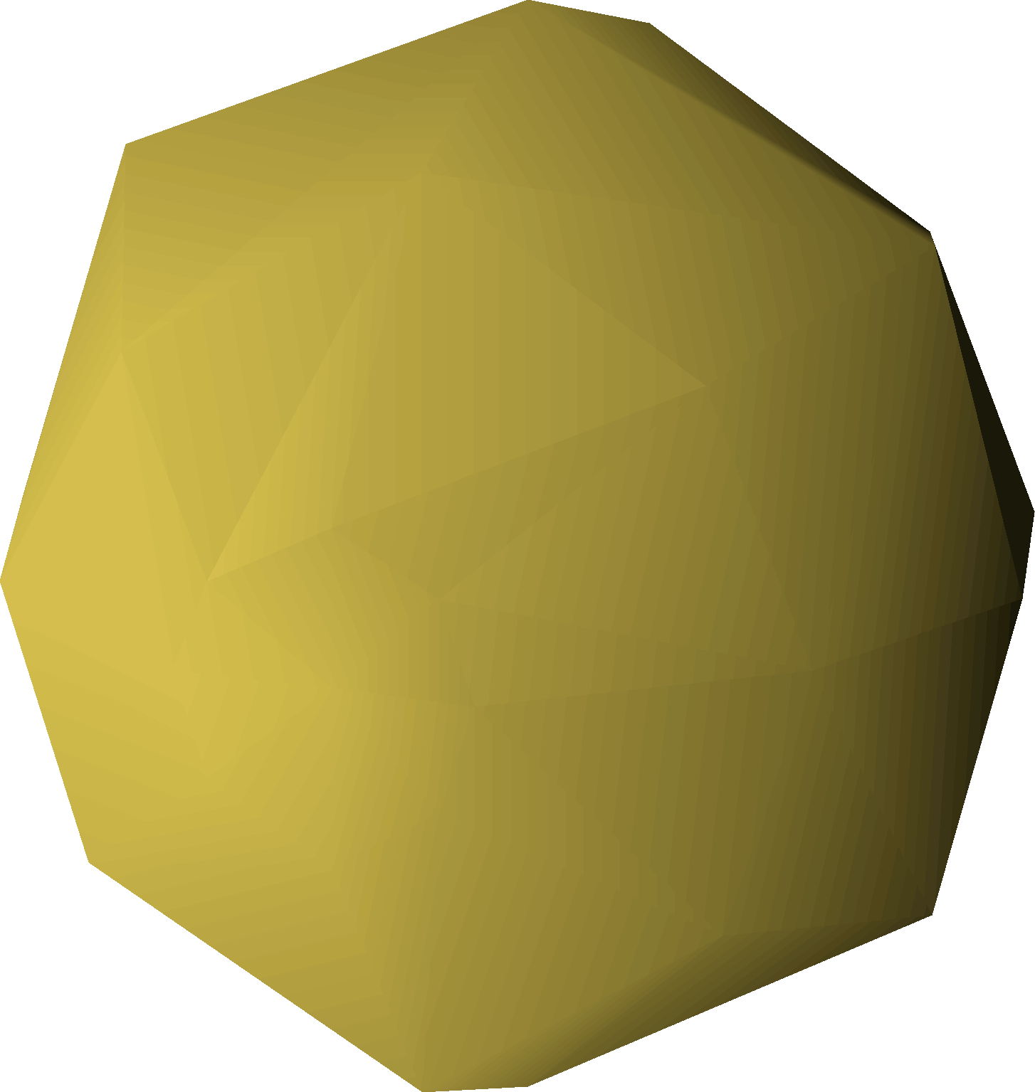 Gold cannonball