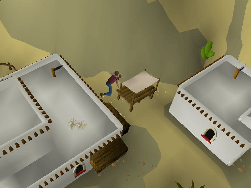 Market stall (Pollnivneach Rooftop Course)