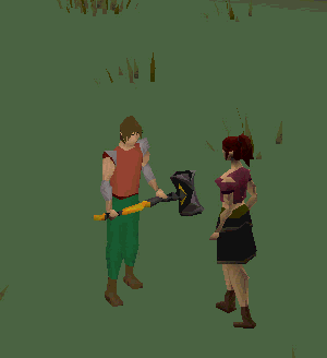 A player performs Pulverize without any other equipment.