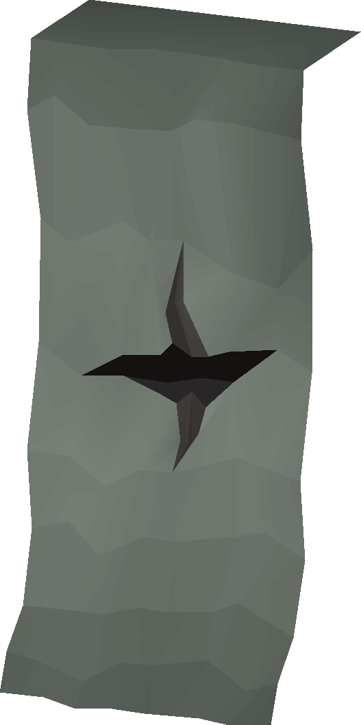 Coal ore vein